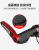 SAH01 bicycle solar charging pair handle rubber strap with light pair handle mountain biking equipment