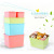 Covered Plastic Storage Box Large Sundries Colorful Storage Box Children's Storage Box Factory Wholesale