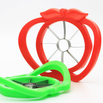 0584 Kitchen Gadgets Core Apple Type Apple Cutter Stainless Steel Fruit Cutter Apple Slicer