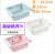 Plastic refrigerator storage container for refrigerated food in the kitchen