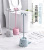 Plastic Splash-Proof Toilet Brush Creative Fashion Toilet Brush with Seat Plastic Cleansing Brush Toilet Brush