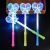 Christmas Luminous Toy Flash Magic Stick Colorful Star Moon LED Light Stick Moon Five-Pointed Star Butterfly Props Batch