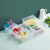 Refrigerator Food Storage Box Creative Household Fruit Food Separated Crisper Plastic Storage Box Sub Storage Gadgets