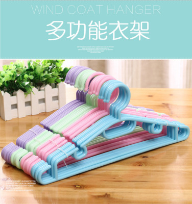 Simple Plastic Daily supplies pink Clothes Hangers Origin