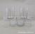 Pressing Mechanism Round Transparent glass Candlestick Scented candle Cup Can Wax Tea Glass 8810 Cups