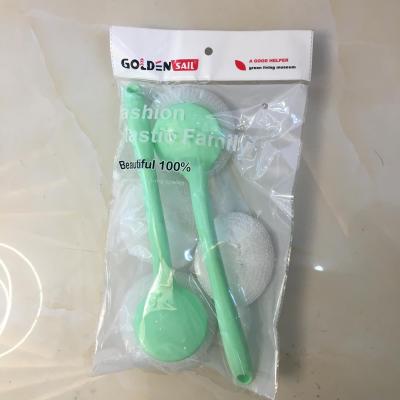 Cleaning Ball Pot Dish Bowl Brush Green Origin Supply Gold Sail Bag Set Hot Sale Wholesale