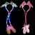 Luminous Headband Pinch Movable Ears Best-Selling New Type Mesh Luminous Rabbit Ears Hair Hoop Bow 3 Colors