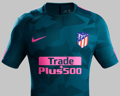 Atletico Madrid's Second Away Kit for the 2017-18 Season