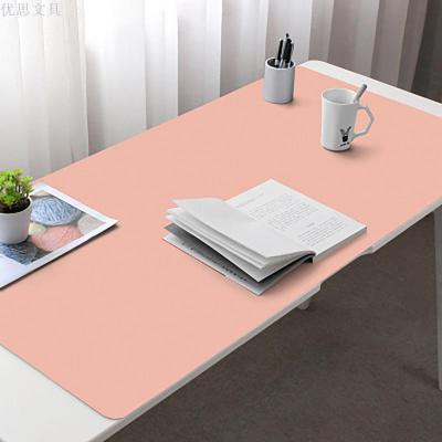 Factory Direct Oversize leather Mouse pad writing pad for children 2mm thick desk pad can be customized Yousi Stationery