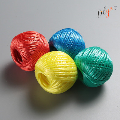 The manufacturer wholesale new material pp50G strapping ball fiber rope packing rope white strapping rope
