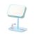 Retail Douyin Online Influencer Led Square Vanity Mirror Any Rotation Bending Princess Mirror Dormitory Desktop