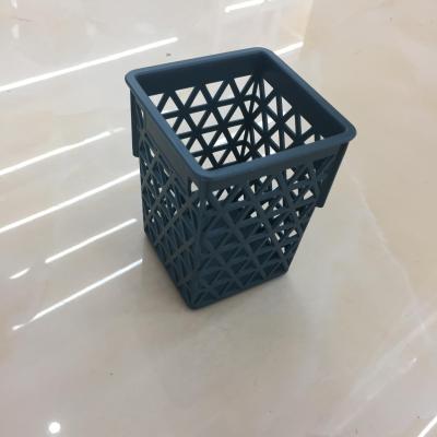 Creative Plastic Blue Storage Basket Origin Supply Japanese Home