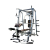 Multi-functional integrated Smith machine trainer