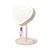 Retail Network Red Style Led Love Makeup Mirror Desktop Any Rotation Bending Princess Mirror Household