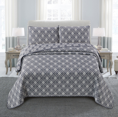 European double jacquard bedding with pillowcase machine  washable