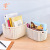 Desktop Rattan Storage Basket Kitchen Sundries Storage Basket Snack Toy Bathroom Clothes Storage Basket Medium