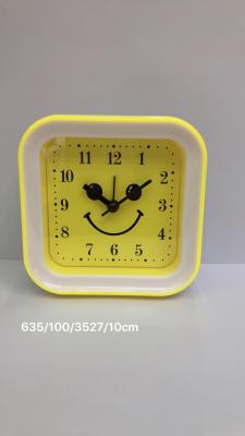 Foreign Trade Square Alarm Clock Modern Simplicity Collect Battery Children's Pendulum Clock Alarm BB