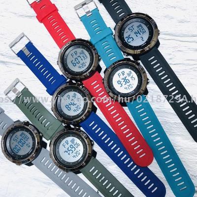 Aliexpress hot style mid-range sports electronic watch multifunctional outdoor waterproof men's watch