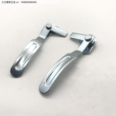 Factory Direct Sales White Zinc Spring Window Handle Furniture Hardware Accessories