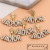 E2174 Letter Micro Inlaid Zircon Ornament Accessories Bracelet Necklace Ornament Zircon Earrings Accessories