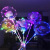 Stall Night Market Bounce Ball Night Market Luminous Ball Shining Internet Celebrity Transparent Balloon Cartoon Random Novelty Toy