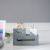 Free stacking ABS Material Zakka style cosmetic storage box simple Desktop Storage Basket Shelf