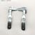 Factory Direct Sales White Zinc Spring Window Handle Furniture Hardware Accessories