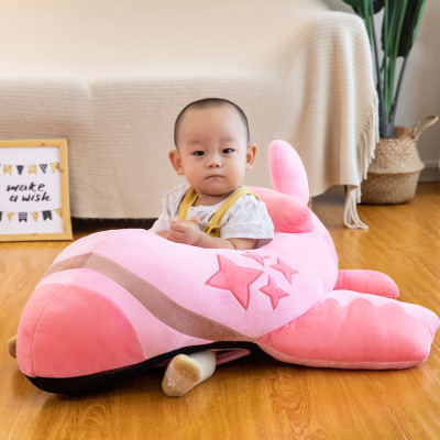 Factory Direct Sales New Exotic Aircraft Baby Learning Seat Plush Toy Creative New Infant Safety Seat