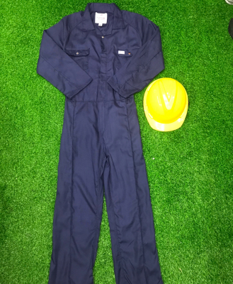 Foreign Trade One-Piece Overalls Garage Work Suit 6535 Cotton