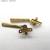 Factory Direct Sales Foreign Trade Export Golden Bearing Window Handle Furniture Hardware Accessories