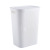 Sixty L plastic Japanese style clothes basket with straps and LIDS classified large household clothes basket