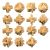 Burr Puzzle Burr Puzzle Set Educational Toys Adult Full Set Chinese String Puzzle High Difficulty Student Children's Intelligence Toys