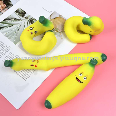 Memory Sharala Banana Sand Filled Stretch Toy New Strange Vent Ball Toy