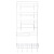 Manufacturers direct kitchen supplies magnetic suction refrigerator racks, plastic bags, tissue paper refrigerator side wall storage racks