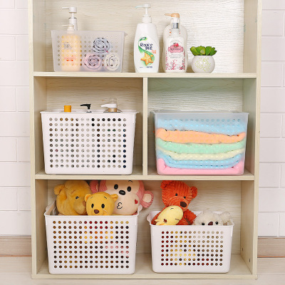 3043 Office Plastic Storage Basket Desktop Storage Basket Storage box Kitchen baking display box