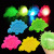 Foreign Trade Hot Selling Glowing Dinosaur Elastic Ball Flash Vent Hairy Ball New Exotic Children's Day Toys Wholesale