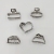 Alloy Texture Small Jaw Clip Minimalist Barrettes Wholesale