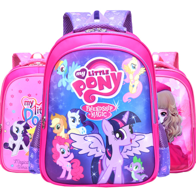 Cute Backpack Little Girl Boy Backpack Primary School Student Cartoon Backpack Burden Reduction 1-3-6 Backpack 2275