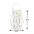 Wicker Storm Lantern Handmade Finish Small Bell Pepper Floor Hanging Chandelier Wicker Candle Candlestick B & B Glass Household