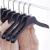 Non-Slip Wood Grain Hanger Traceless Plastic Thickened Clothes Hanger Clothing Store Dry Cleaning Shop Wide Shoulder Hanger Hanger
