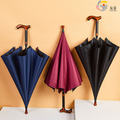 New crutches and umbrellas high - end business can be separated and multifunctional reinforcing anti - skid umbrella for elderly mountaineers