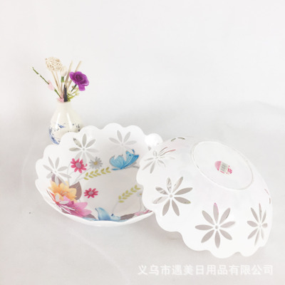 Manufacturers selling advanced Plastic imitation porcelain spend compote creative fruits and vegetables is her home sitting room to receive the basket in the kitchen