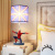 Bedroom bedside lamp Children room Captain America Led eye lamp Boy bedside desk writing eye lamp