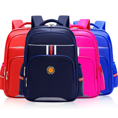 British Style Schoolbag for Primary School Students Large Capacity Backpack for Junior High School Students Lightweight Burden Alleviation Grade 1-3-6 2258