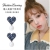 Korean Personality Network Red Fashionista Small Joker Heart stud Web Celebrity Earrings