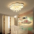 Web celebrity bedroom lamp for boys and girls simple creative star cloud warm master bedroom lamp
