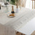 New Nordic Simple Bamboo Linen Solid Color Tassel Tablecloth Plain All-Match Cotton Linen Rectangular Tablecloth Cover Towel