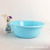 Factory Direct Sales Creative Home round Plastic Basin Washbasin Laundry Basin Washing Basin Foreign Trade Solid Color Children