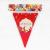 Wholesale Custom Ramadan Eid New Triangle Bunting Banner 3 M 10 Pieces Party Decoration