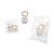Diving light LED button battery box copper wire light string plum-shaped waterproof light string Christmas candle copper wire light